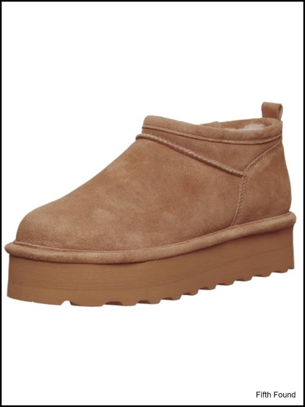Suede Mid-Calf Winter Boots with Wool Blend Lining & Sheepskin Footbed